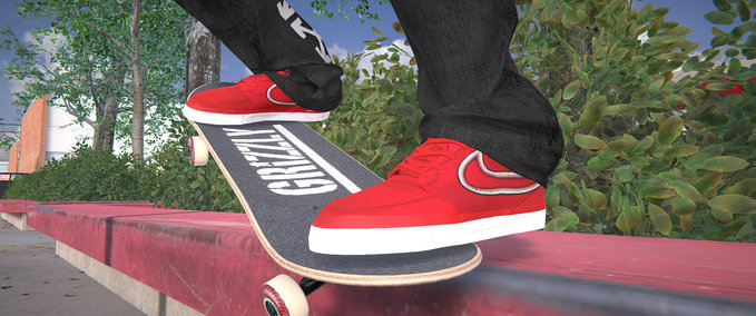 Gear Nike Air Force 1 NBA Red Skater XL mod