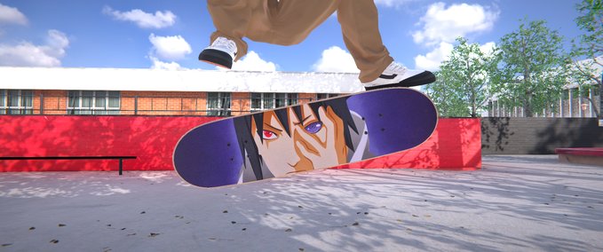 Gear Sasuke Griptape Skater XL mod