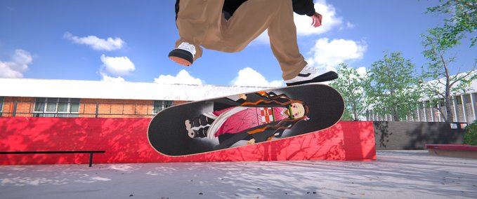 Gear Nezuko Griptape Skater XL mod