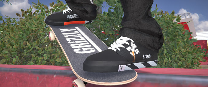 Gear Vans X Off White Vulc Black Skater XL mod