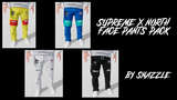 Supreme X NorthFace Pants Pack Mod Thumbnail