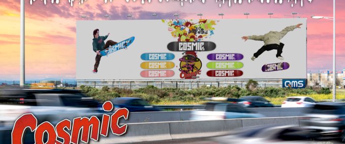 Gear Cosmic Colour Series Skater XL mod