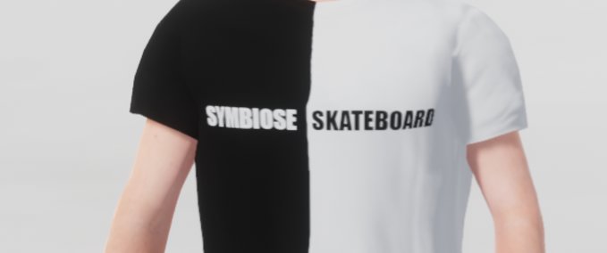 Sonstiges symbiose skateboard french team t-shirt Skater XL mod