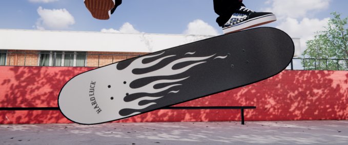 Gear Hard Luck Skateboard Grip Tape Skater XL mod