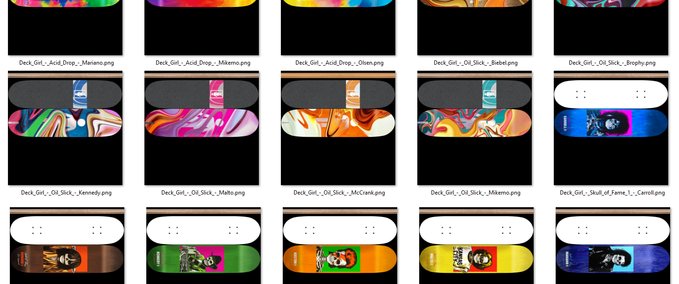 Gear Girl Decks Skater XL mod