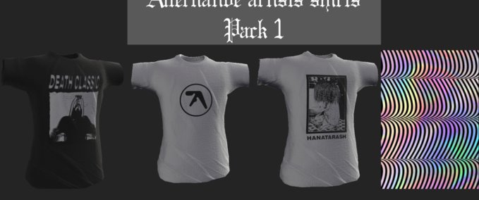 Short Sleeve T-Shirt Alternative artist shirt pack 1 Skater XL mod