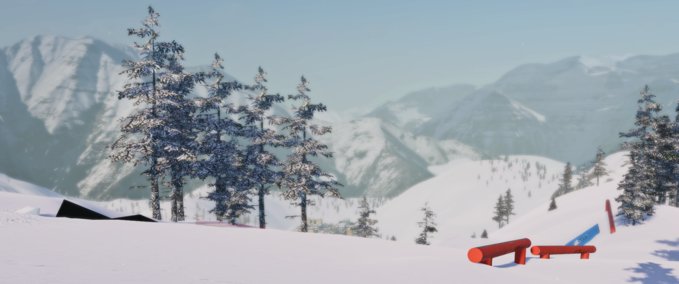 Map Kuld Valleys The Snowboard Game mod