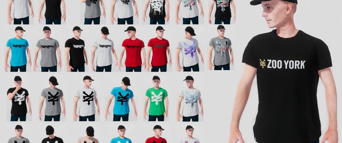 Gear Zoo York T-Shirts Skater XL mod