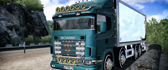 Scania SCANIA 124G 360 THERMO KING -UNLOCKED- [1.38.X] Eurotruck Simulator mod