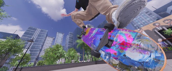 Gear Lysergic Anime Skater XL mod