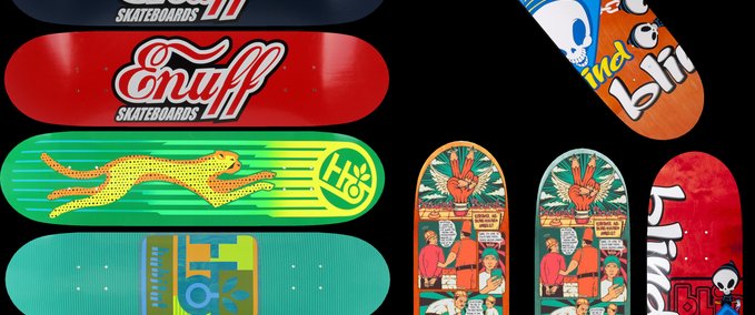 Gear Mixed Pro Brand Decks Skater XL mod