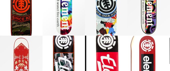 Gear Element Deck Pack (9 Decks) Skater XL mod