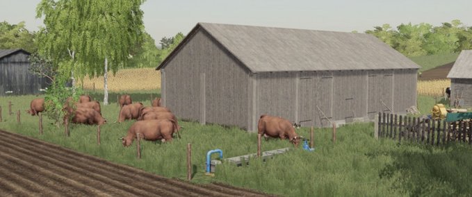 Gebäude Wooden Sheds Landwirtschafts Simulator mod