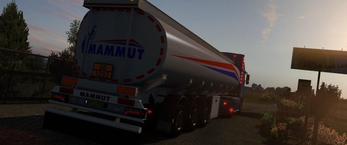 Trailer Mammut Tanker [1.38.x] Eurotruck Simulator mod