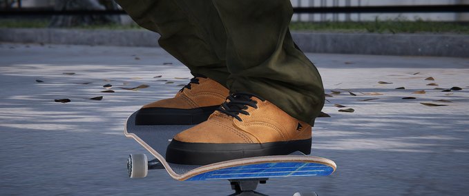 Gear Emerica Provider Tan Black Skater XL mod