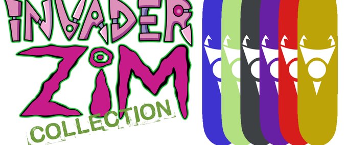 Gear Invader Zim Collection Skater XL mod