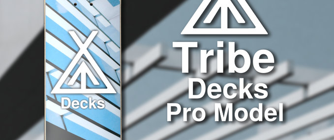 Fakeskate Brand Tribe Decks Pro Model Skater XL mod