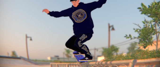 Gear Navy Recruit outfit Skater XL mod