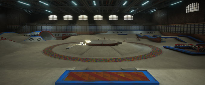 Skatepark Skate's Beta Park Skater XL mod