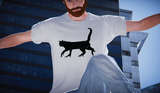 Cat with hands T shirt Mod Thumbnail