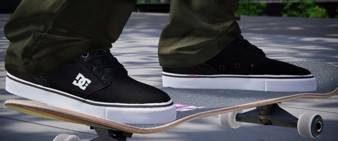 Gear DC Switch S Shoes Black Skater XL mod