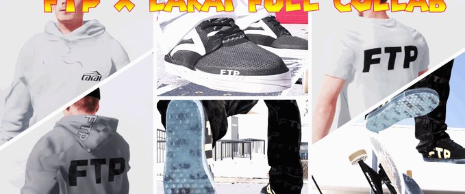 Gear FTP x LAKAI FULL COLLAB Skater XL mod