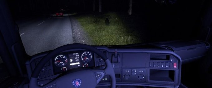 Interieurs Innenbeleuchtung für alle LKWs 1.38.x Eurotruck Simulator mod