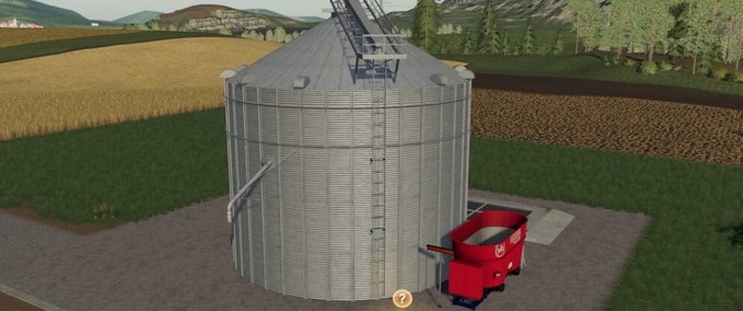 Gebäude mit Funktion Farm Silos For Total Mixed Ration Landwirtschafts Simulator mod