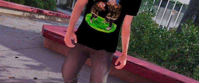 Gear "HYPEBEAST R&M" T-Shirt by Phearhaus Skater XL mod