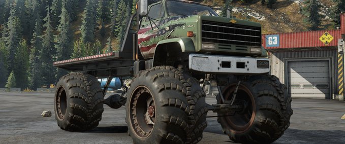 Other OsirusSenpai's mighty kodiak SnowRunner mod