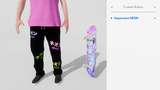 Vaporwave Neon clothes, griptape and deck Mod Thumbnail