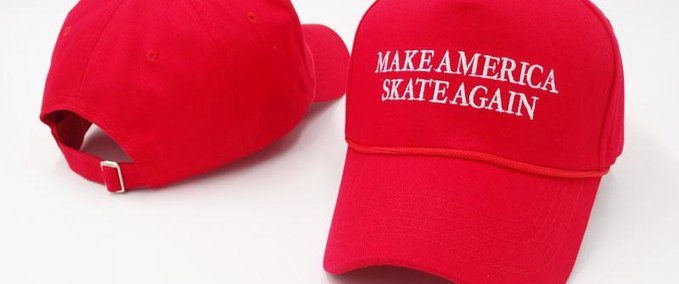 Real Brand MASA Hat - Make America Skate Again - NaS121 Skater XL mod