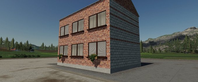Gebäude Big Brick House Landwirtschafts Simulator mod
