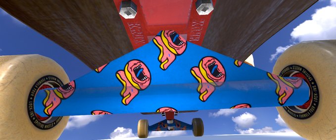 Gear Krux x Odd Future Screaming Donut Skater XL mod