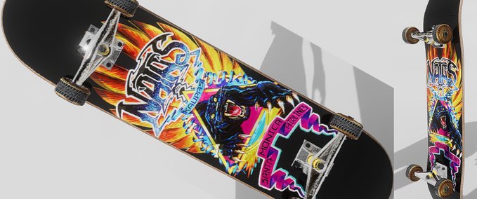 Gear SMA Natas [FOIL] Deck Skater XL mod