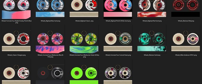 Other Spitfire wheel pack Skater XL mod