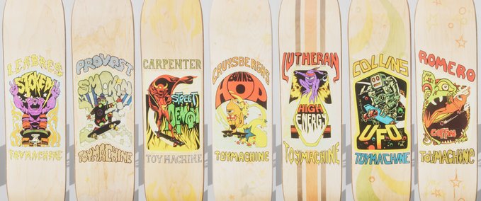 Gear Toy Machine Skate Cards Series Skateboard Decks Skater XL mod