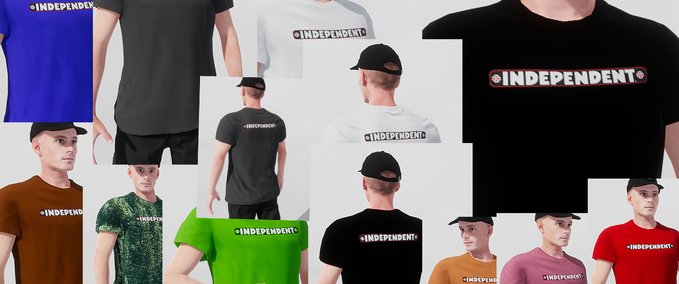 Gear 10 Independent T Shirts Skater XL mod