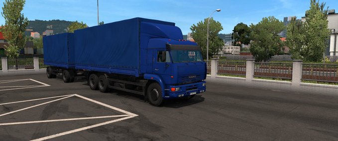 Sonstige KAMAZ 54-64-65 + NEFAZ  [1.38.X] Eurotruck Simulator mod