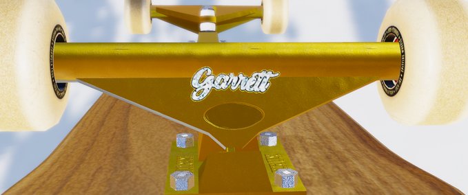 Gear Krux Garrett Ginner Krome Gold Skater XL mod