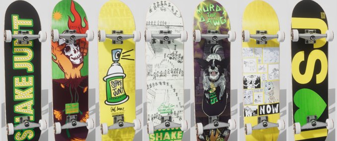 Gear Shake Junt Decks Skater XL mod