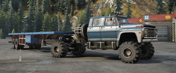 Other OsirusSenpai's Mighty F750 SnowRunner mod