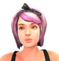 Striped Hair with Bow Mod Thumbnail