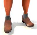 Brown Slip on Shoes Mod Thumbnail