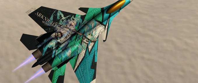 Avis Rapida: Aquila - Yellow 13 (Ace Combat 4) Skin v 2.0.0 - Unlucky 13  Update Skin Mod für Avis Rapida