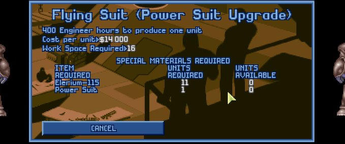 UFO Defense Power Suit Upgrade OpenXcom mod