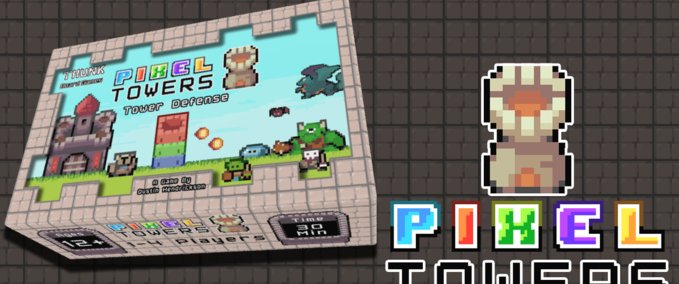 Medium Complexity Pixel Towers Tabletop Playground mod