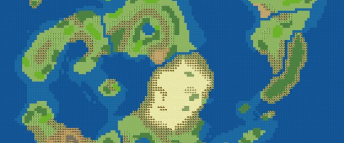 Map Two main islands 9 Nations mod