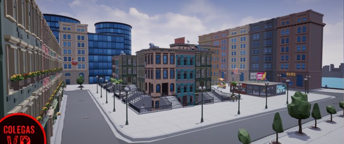 Map Poly_City Contractors VR mod