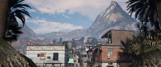 Map MW2 Favela Contractors VR mod
